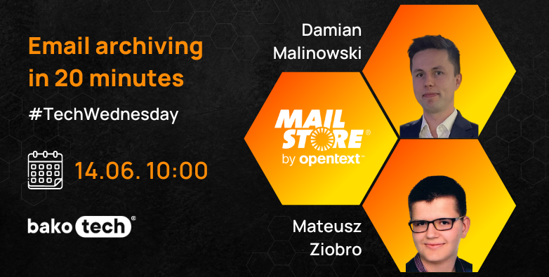 Email archiving in 20 minutes | #TechWednesday Mailstore