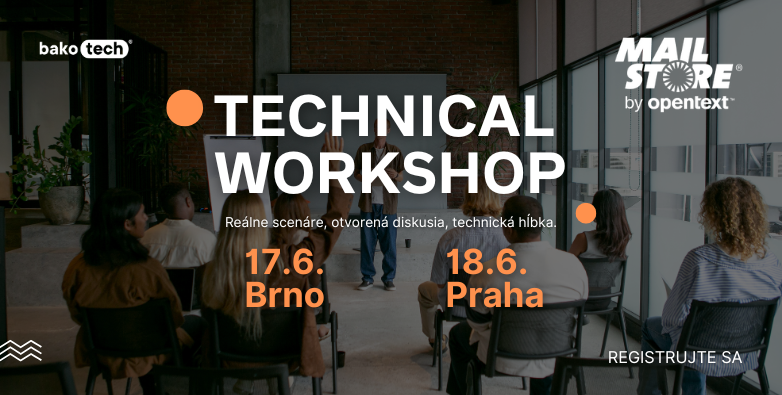 MailStore Technical Workshop v Brne a Prahe